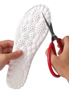 cutting PU antibacterial damping insole