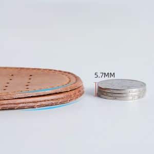 Thin Deodorant pigskin insoles