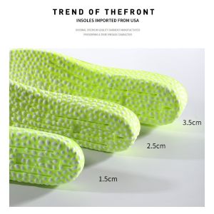 Height increasing invisible insole Specification