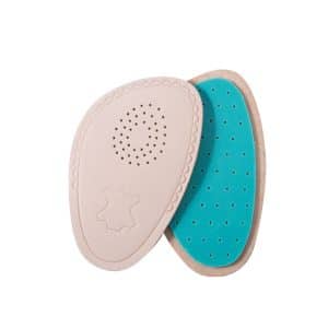 Pointed Sheepskin half-size forefoot pad