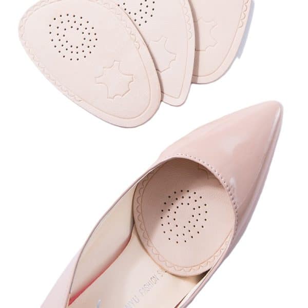 Sheepskin half-size forefoot pad 1