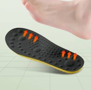 4D eco-friendly silicone sports insoles