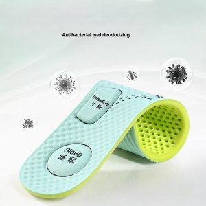 Antimicrobial Mugwort human acupoint massage insoles