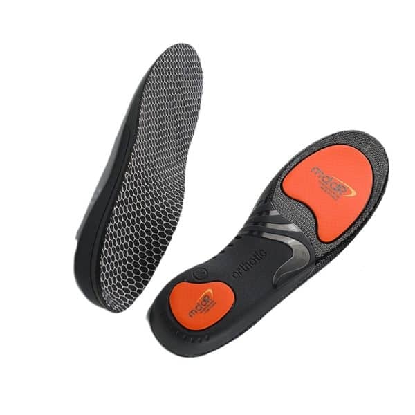 Black graphene sports shock-absorbing insoles