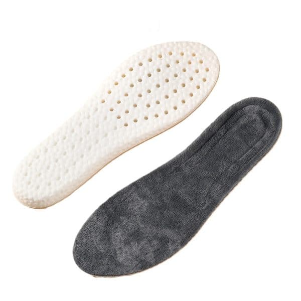 Black sports plus velvet warm insole