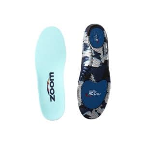 Blue high elastic breathable military training insoles