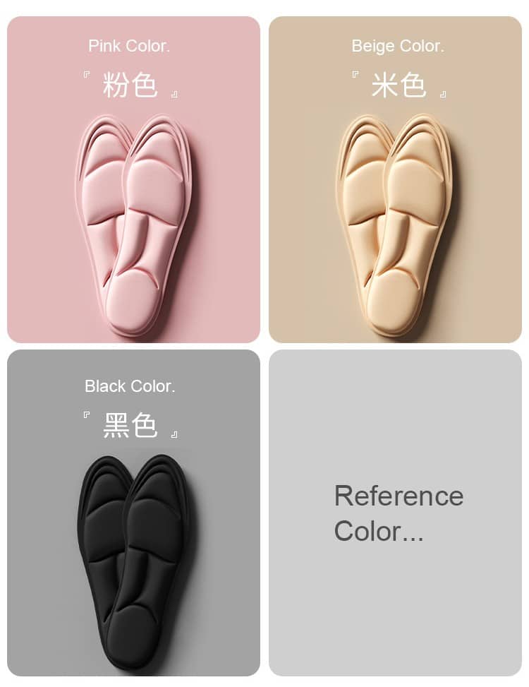 5D massage anti-pain insole show