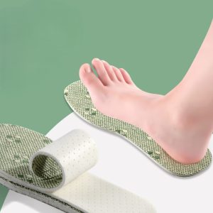 comfortable Asian grass woven latex insole