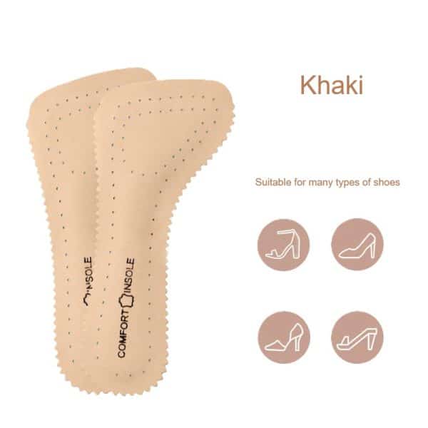 khaki Anti-slip sandal insoles