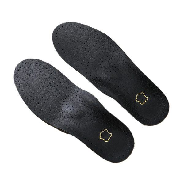 black PU orthopedic insole