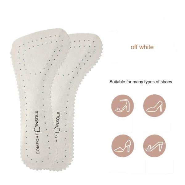 off white Anti-slip sandal insoles