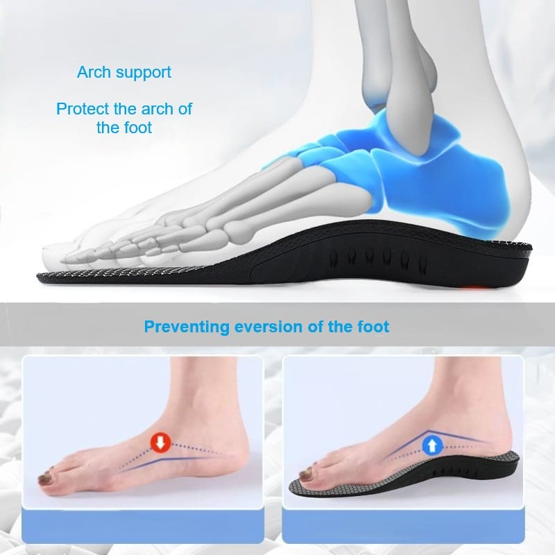 Scientific graphene sports shock-absorbing insoles