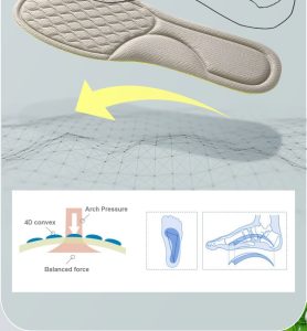 arch support wormwood breathable insole