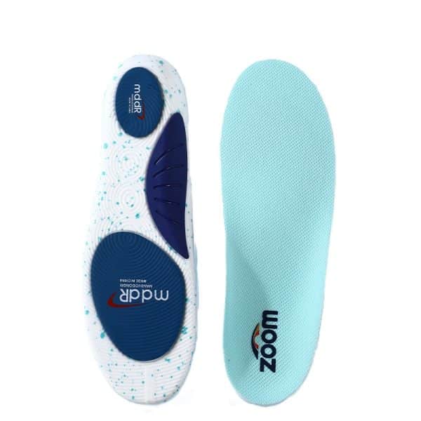 blue flat foot correction insoles