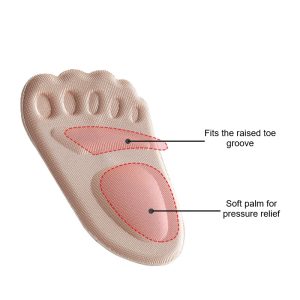 designing of anti-slip forefoot pad