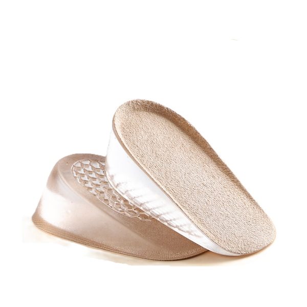 3.5cm skin-colored silicone height-increasing insoles