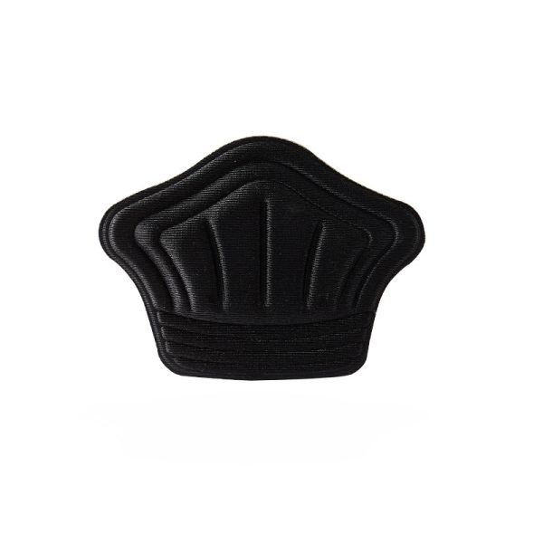 Black hrink-fit anti-wear heel sticker