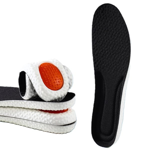 Black popcorn sports comfort insoles