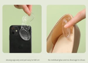Butterfly transparent anti-friction sticker features
