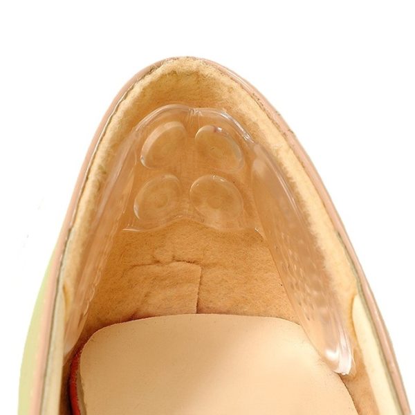 Butterfly transparent anti-friction sticker in shoes