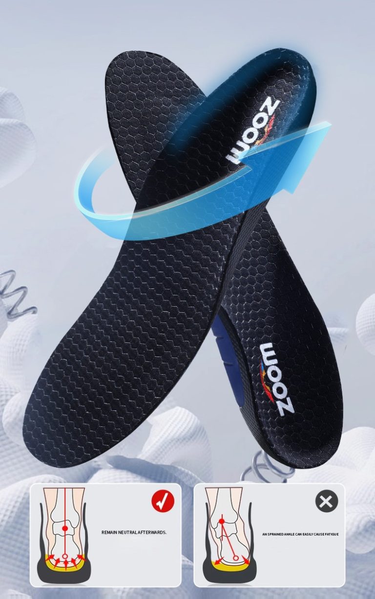 Carbon plate sports insoles