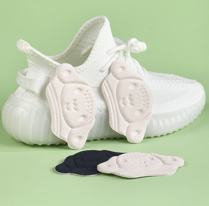 Cute puppy heel stickers show