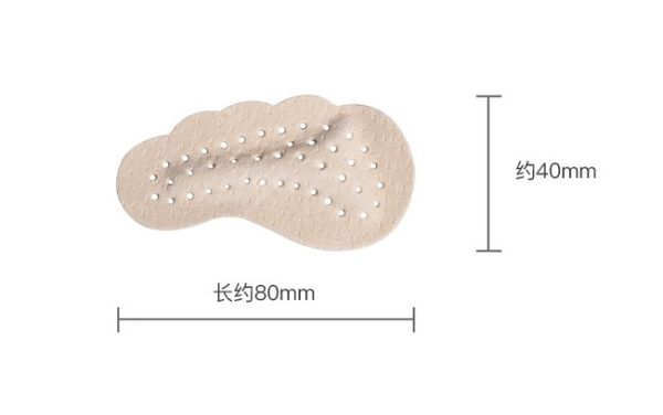 High heels anti-slip stickers size
