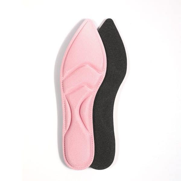 Pink 6D massage and pressure-relieving insoles