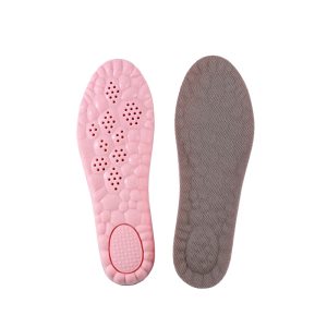 Pink comfortable height-increasing insoles