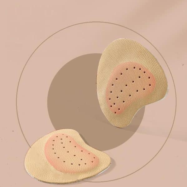 Sandal pressure-relieving forefoot pad show