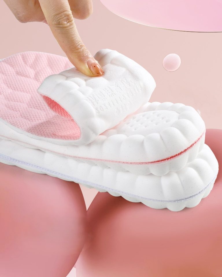 Soft comfortable PU sports insoles