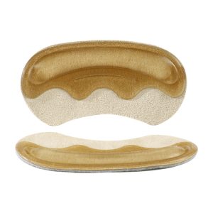 Suede anti-wear heel patch