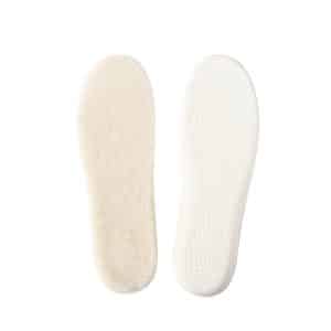 Wool latex thermal insole