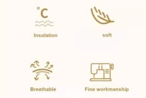 Wool latex thermal insole functions