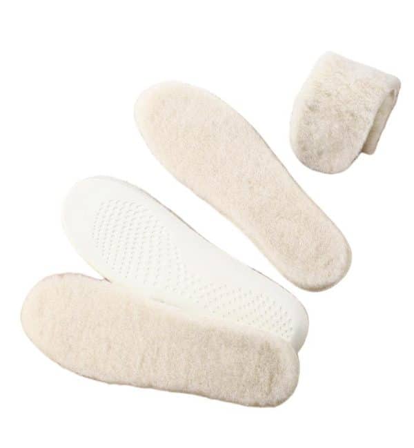 Wool latex thermal insole show
