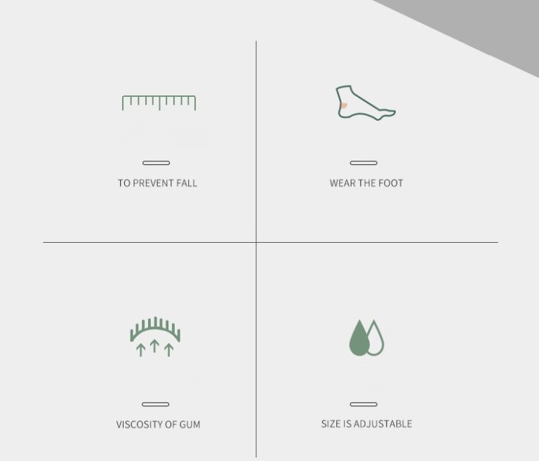 hrink-fit anti-wear heel sticker functionns