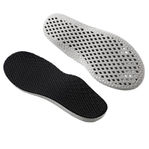 Black antibacterial breathable sports insoles