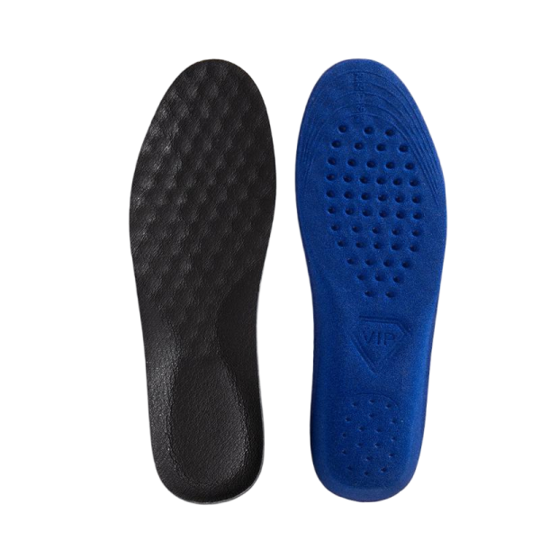 Blue children's leather sports insoles
