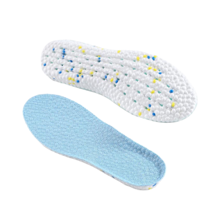 Blue popcorn sports soft insoles
