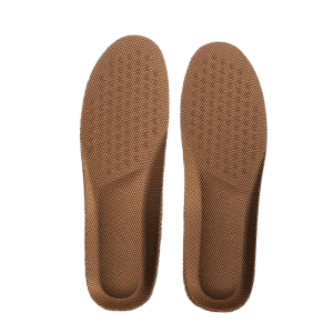 Brown polyurethane massage sports insoles