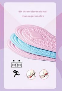 Children's 4D massage insoles functions