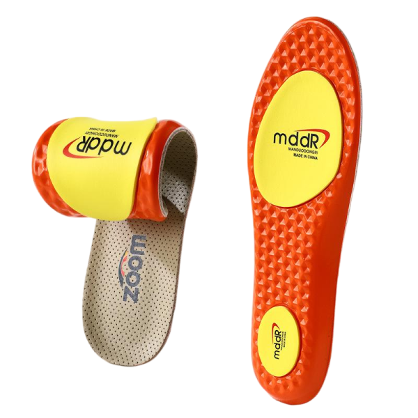 Cowhide sweat-absorbent sports insoles