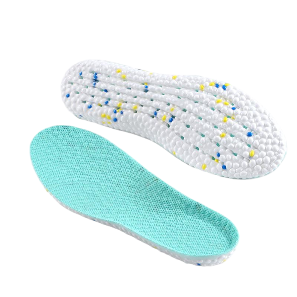 Green popcorn sports soft insoles