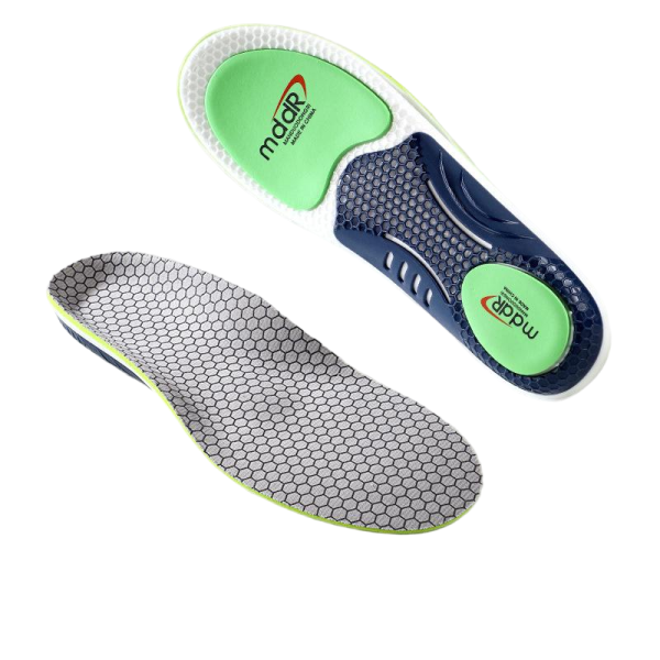 Grey professional sports knee insoles
