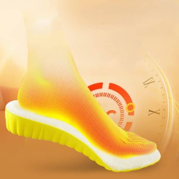 Heated popcorn Height Increasing Warm Insoles