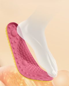 Massage constant temperature heating insoles
