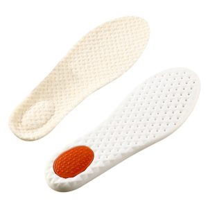 Plush warm shock-absorbing insole