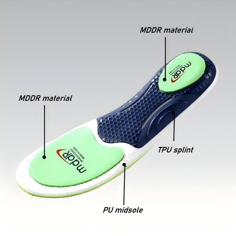 Professional sports knee insoles structures(1)