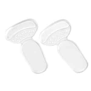 Seamless silicone heel stickers show
