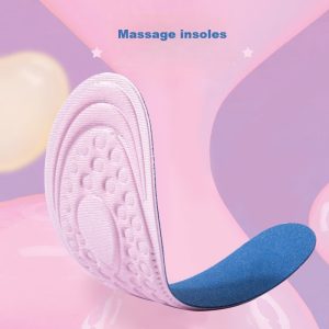 Soft children's 4D massage insoles